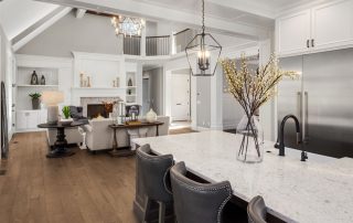 Open concept home space